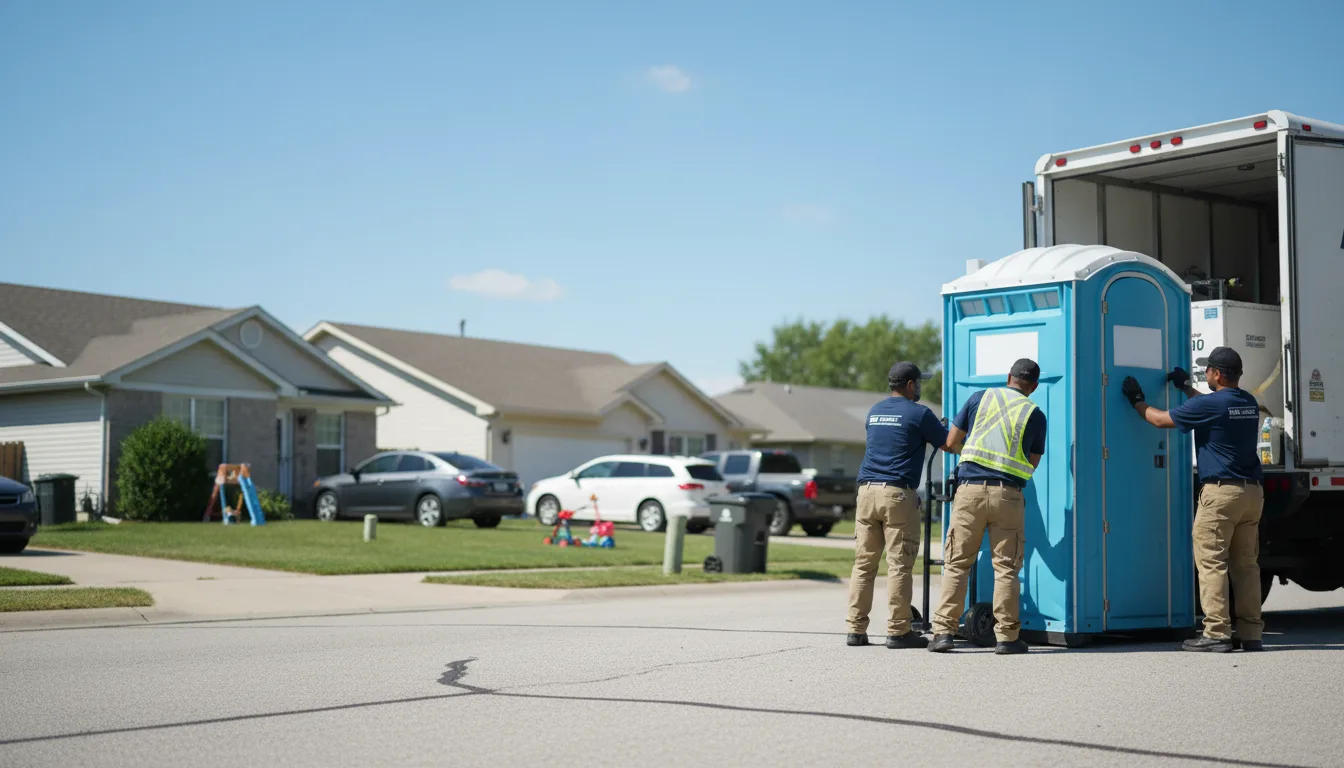 Standard Porta Potty Rentals in Jackson, MI near me